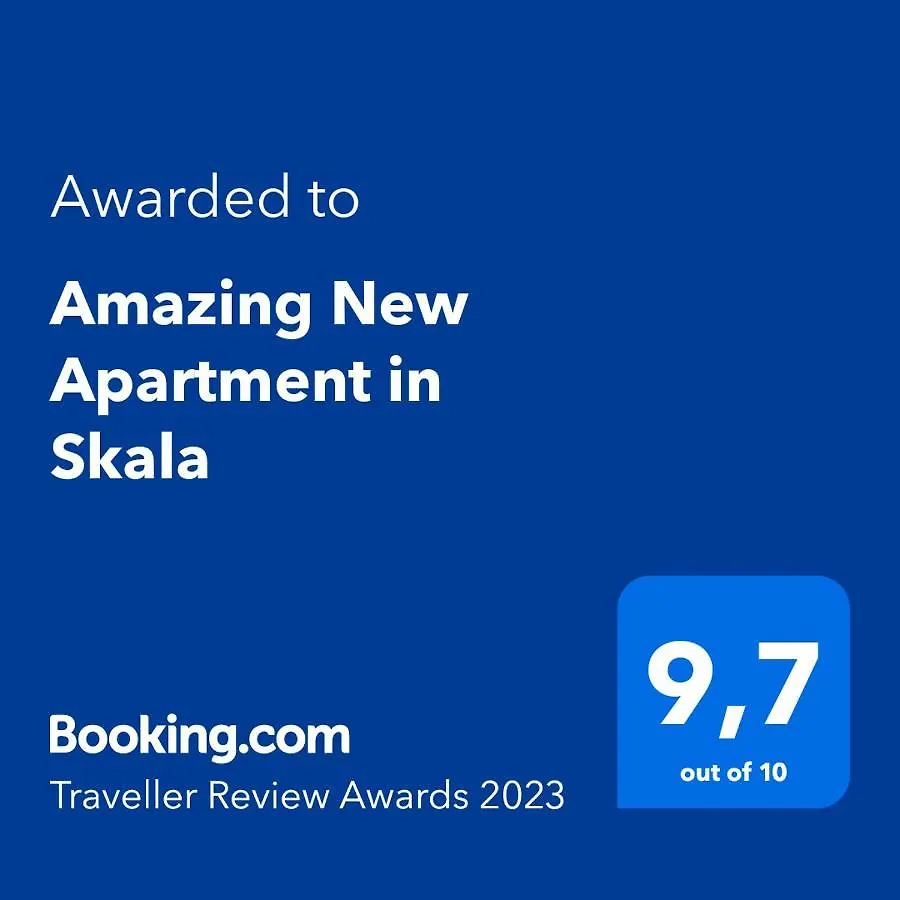 Amazing New Apartment In Skala Skala